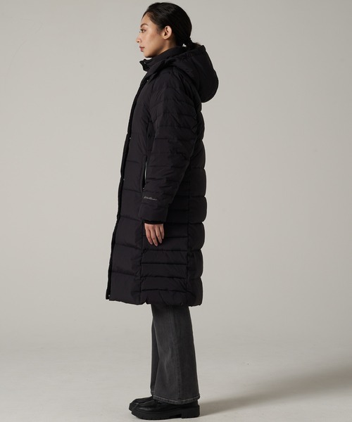 Eddie Bauer（エディーバウアー）の「ベルタウン ロングダウンパーカー（ダウンジャケット/コート・レディース・ブラック/ベージュ・M/S/XL/L）」の18枚目の写真