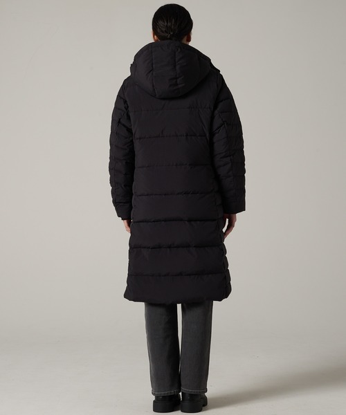 Eddie Bauer（エディーバウアー）の「ベルタウン ロングダウンパーカー（ダウンジャケット/コート・レディース・ブラック/ベージュ・M/S/XL/L）」の19枚目の写真