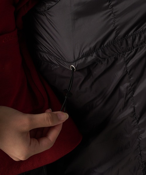 Eddie Bauer（エディーバウアー）の「ベルタウン ロングダウンパーカー（ダウンジャケット/コート・レディース・ブラック/ベージュ・M/S/XL/L）」の11枚目の写真