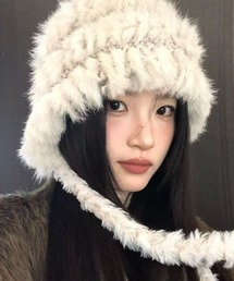 Vipoa（ヴィポア）の「ファーデザインハット（ハット・レディース）」