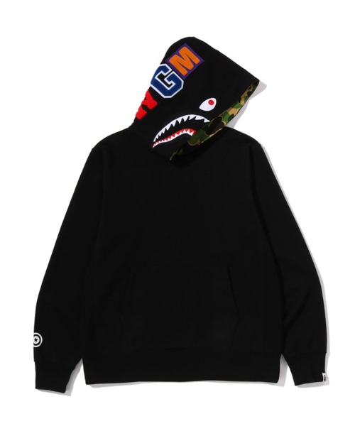 A BATHING APE(アベイシングエイプ)の「ABC CAMO SHARK PULLOVER HOODIE(パーカー・メンズ・ブラック/グレー/ホワイト・X-LARGE/LARGE/XX-LARGE/SMALL/MEDIUM)」の5枚目の写真