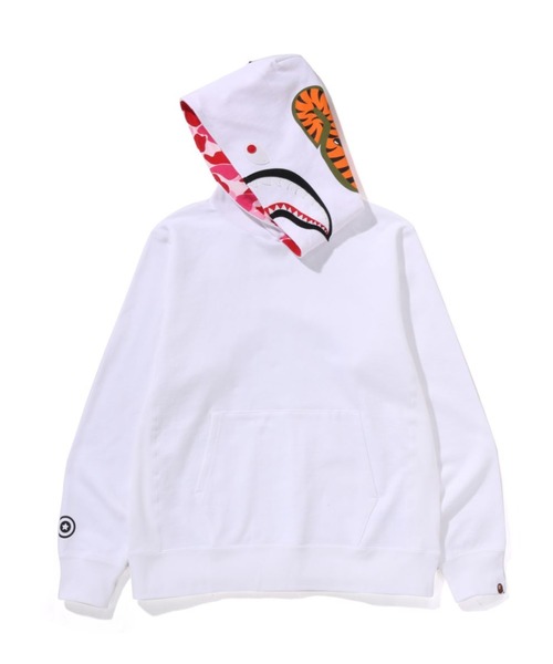 A BATHING APE(アベイシングエイプ)の「ABC CAMO SHARK PULLOVER HOODIE(パーカー・メンズ・ブラック/グレー/ホワイト・X-LARGE/LARGE/XX-LARGE/SMALL/MEDIUM)」の7枚目の写真