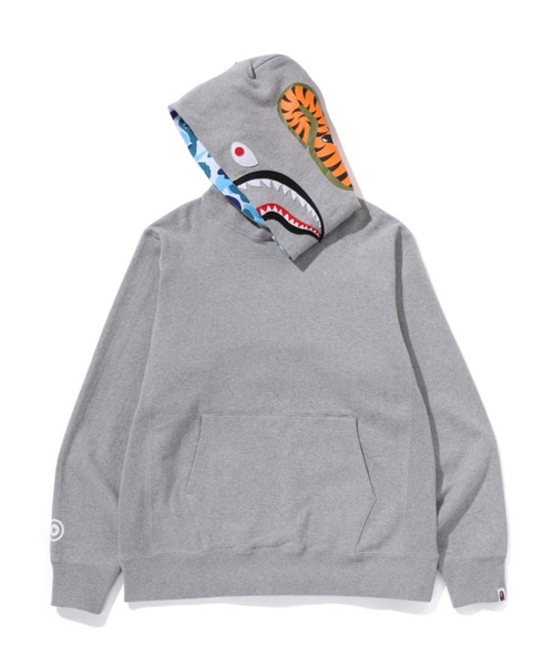 A BATHING APE(アベイシングエイプ)の「ABC CAMO SHARK PULLOVER HOODIE(パーカー・メンズ・ブラック/グレー/ホワイト・X-LARGE/LARGE/XX-LARGE/SMALL/MEDIUM)」の9枚目の写真