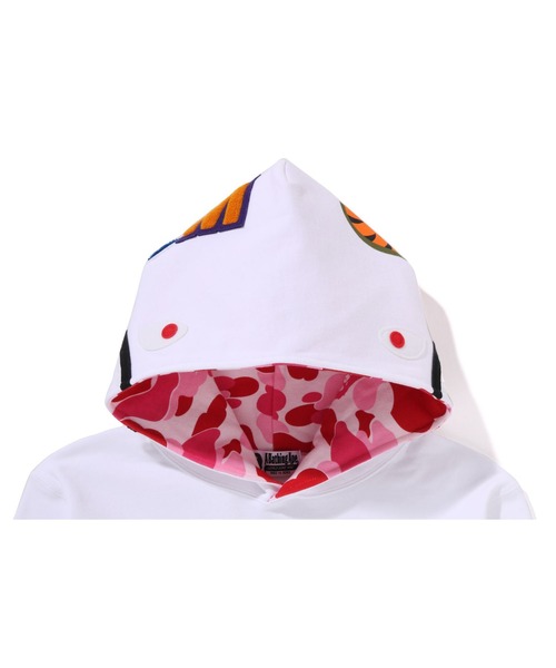 A BATHING APE(アベイシングエイプ)の「ABC CAMO SHARK PULLOVER HOODIE(パーカー・メンズ・ブラック/グレー/ホワイト・X-LARGE/LARGE/XX-LARGE/SMALL/MEDIUM)」の13枚目の写真