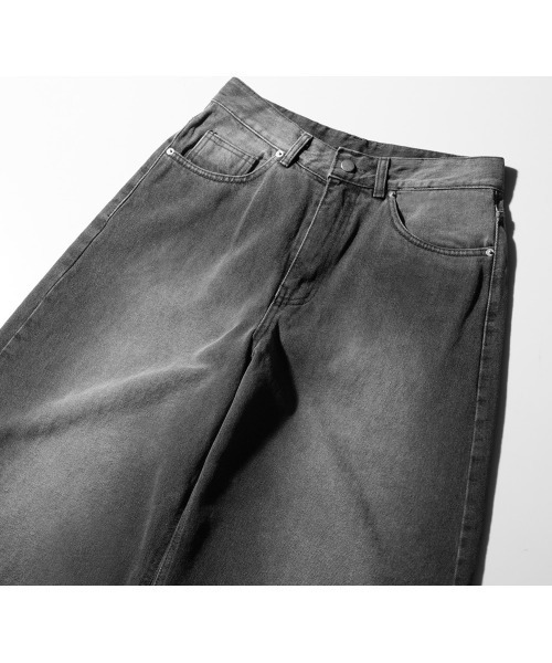 NO NEED(ノーニード)の「【EZKATON】Mist Ballon wide denim pants/MMLP6920(デニムパンツ・メンズ・グレー・LL/L/M/S)」の13枚目の写真
