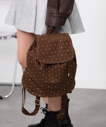 Chiina（チーナ）の「Chiina / 星×ドット柄　ミニリュック（バックパック/リュック）」