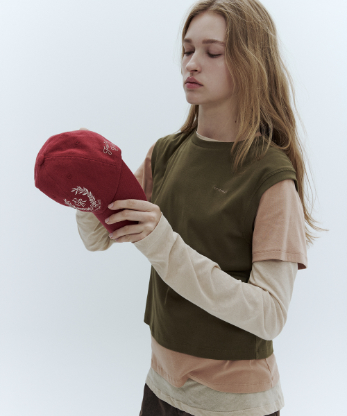 CITYBREEZE（シティブリーズ）の「[3SET]レイヤードTシャツパック_カーキ（Tシャツ/カットソー・レディース・カーキ・FREE）」の4枚目の写真