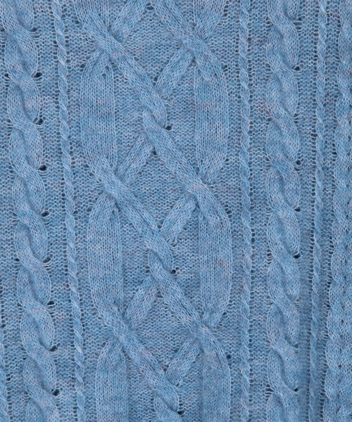 Gabardine K.T(ギャバジンケーティー)の「【一部店舗限定】〔 +サイズ 〕 ウールタムヤーン マシュマロニット(ニット/セーター・レディース・ライトグレー・13号)」の20枚目の写真