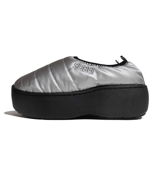 Beyond Basics(ビヨンド ベーシックス)の「SUBU / VAMP Platform / SILVER(スリッポン・レディース・シルバー・00/0/1/2/3/4)」の8枚目の写真