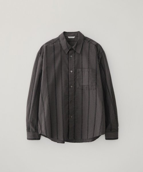 BLANKROOM(ブランクルーム)の「テスルチェックシャツ_ONYX CHARCOAL(シャツ/ブラウス・レディース・その他・1/2/4/3)」の1枚目の写真