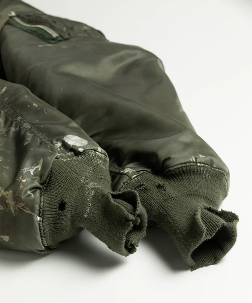 ANACHRONORM】AN395 DIRTY NYLON MA-1（MA-1）｜Anachronorm（アナクロ