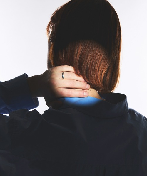 MAISON SPECIAL(メゾンスペシャル)の「《UNISEX》【Made In YAMANASHI Jewelry】Uneven Slim Ring【MAISON SPECIAL/メゾンスペシャル】(リング・メンズ・シルバー・21/19/17/15 )」の5枚目の写真