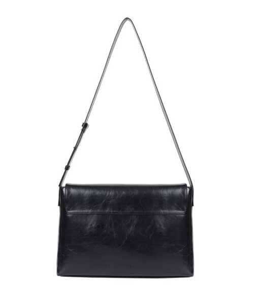 SEMICODE（セミコード）の「capture bag - crinkle black（メッセンジャーバッグ・レディース・その他・FREE）」の4枚目の写真