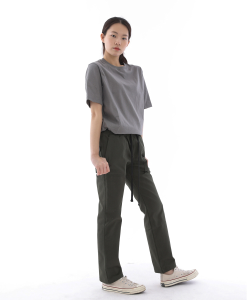 SAINTCREW(セントクルー)の「ナイスバック ストレートファティーグパンツ NSB-320 カーキ(その他パンツ・レディース・その他・SMALL/MEDIUM/LARGE/X-LARGE)」の2枚目の写真