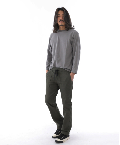 SAINTCREW(セントクルー)の「ナイスバック ストレートファティーグパンツ NSB-320 カーキ(その他パンツ・レディース・その他・SMALL/MEDIUM/LARGE/X-LARGE)」の5枚目の写真