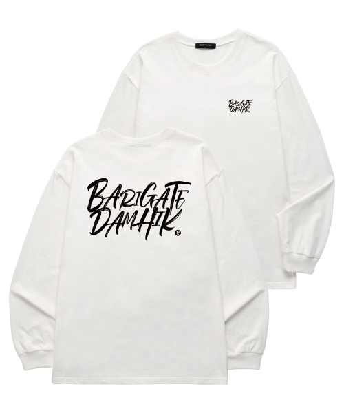 BARIGATE(バリゲート)の「GRAFFITI ロングスリーブ (BLS033) ホワイト(Tシャツ/カットソー・レディース・その他・SMALL/MEDIUM/LARGE/X-LARGE/XX-LARGE)」の1枚目の写真