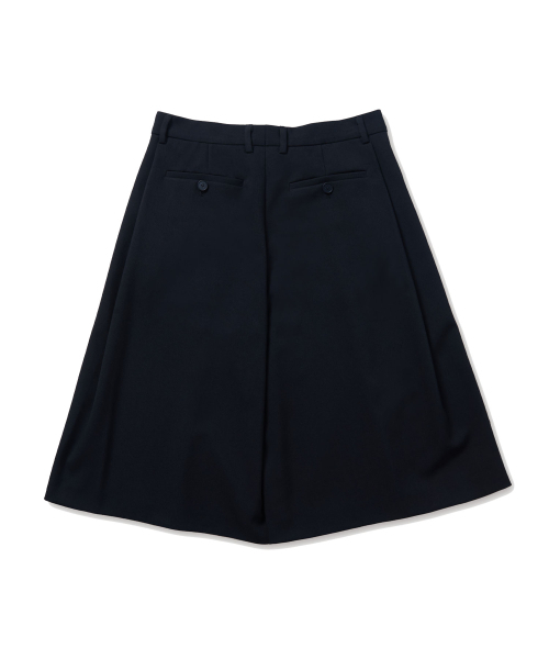 TEN PAST SEVEN(テン ファスト セブン)の「ワイドタックバミューダパンツ - ブラック(その他パンツ・メンズ・その他・LARGE/MEDIUM/SMALL)」の5枚目の写真