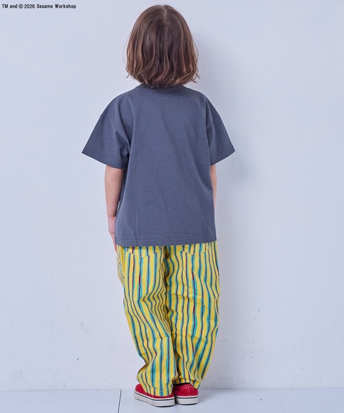 MARKEY'S（マーキーズ）の「【SESAME STREET】別注プリントTee（Tシャツ/カットソー・キッズ・チャコール/ブルー/オフホワイト・80/90/95/100/110/120/130/140/150）」の9枚目の写真