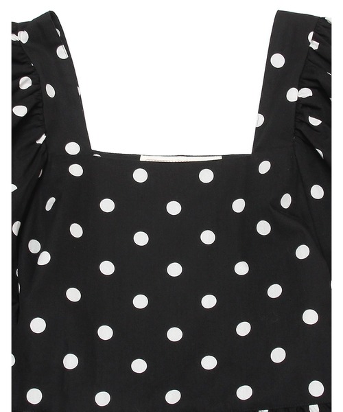 Little sunny bite(リトルサニーバイト)の「【little sunny bite と pink house Coin dot long dress】(ドレス・レディース・ブラック/アイボリー・FREE)」の10枚目の写真