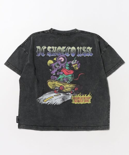 DC(ディーシー)の「DC/ディーシー 半袖 Tシャツ 26 KD SPRINT RAT SS YST261515(Tシャツ/カットソー・キッズ・ホワイト/ブラック・140cm/130cm/120cm/110cm/100cm/160cm/150cm)」の10枚目の写真