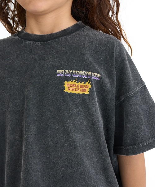 DC(ディーシー)の「DC/ディーシー 半袖 Tシャツ 26 KD SPRINT RAT SS YST261515(Tシャツ/カットソー・キッズ・ホワイト/ブラック・140cm/130cm/120cm/110cm/100cm/160cm/150cm)」の5枚目の写真