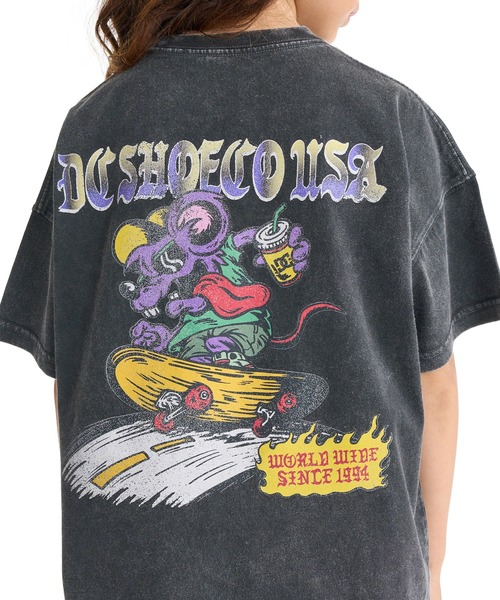 DC(ディーシー)の「DC/ディーシー 半袖 Tシャツ 26 KD SPRINT RAT SS YST261515(Tシャツ/カットソー・キッズ・ホワイト/ブラック・140cm/130cm/120cm/110cm/100cm/160cm/150cm)」の6枚目の写真