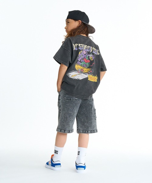 DC(ディーシー)の「DC/ディーシー 半袖 Tシャツ 26 KD SPRINT RAT SS YST261515(Tシャツ/カットソー・キッズ・ホワイト/ブラック・140cm/130cm/120cm/110cm/100cm/160cm/150cm)」の8枚目の写真