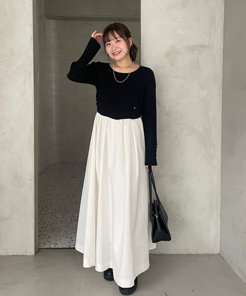 misa__03企画】プレート付きドッキングワンピース（ワンピース