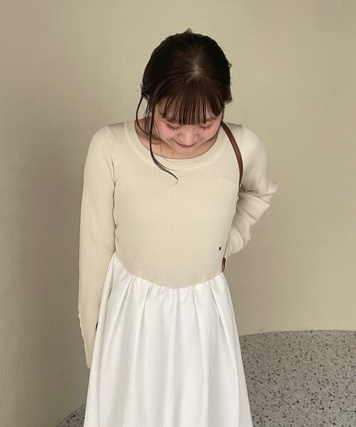 misa__03企画】プレート付きドッキングワンピース（ワンピース