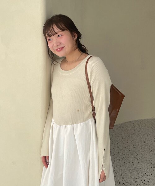 misa__03企画】プレート付きドッキングワンピース（ワンピース