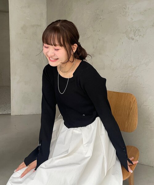 misa__03企画】プレート付きドッキングワンピース（ワンピース