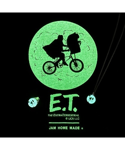 JAM HOME MADE（ジャムホームメイド）の「E.T.（イーティー） Tシャツ（Tシャツ/カットソー・メンズ・ブラック・L/M/S/XL）」の6枚目の写真