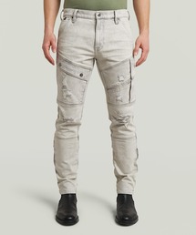 G-STAR | AIRBLAZE 3D SKINNY JEANS/ヴィンテージライク立体裁断フィッシングウェアディテールスキニージーンズ(デニムパンツ)