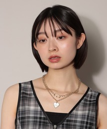 PAGEBOY | 2レンハートネックレス(ネックレス)