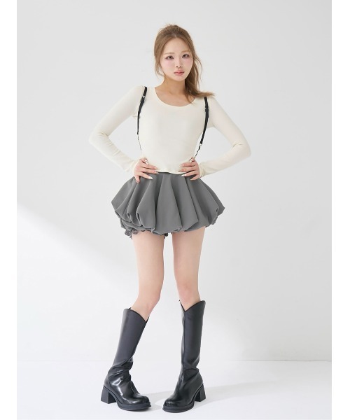 Darich（ダーリッチ）の「キルティングビジューミニリュック（バックパック/リュック・レディース・ホワイト/ピンク/サックスブルー/ブラック・FREE）」の9枚目の写真