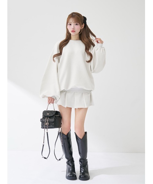 Darich（ダーリッチ）の「キルティングビジューミニリュック（バックパック/リュック・レディース・ホワイト/ピンク/サックスブルー/ブラック・FREE）」の17枚目の写真