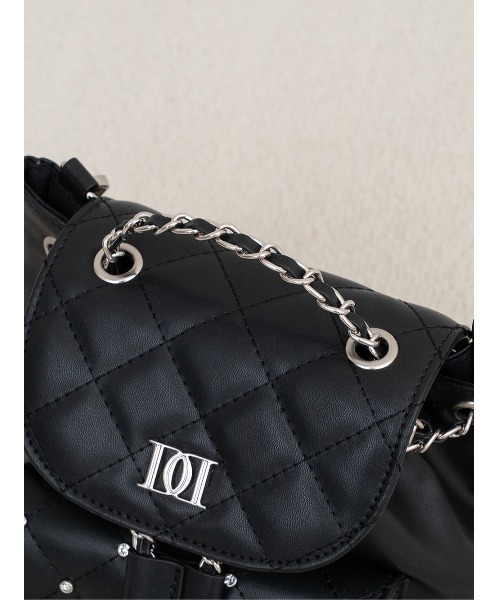 キルティングビジューミニリュック（バックパック/リュック）｜Darich