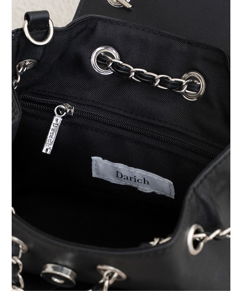 キルティングビジューミニリュック（バックパック/リュック）｜Darich