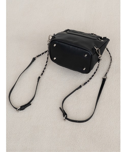 キルティングビジューミニリュック（バックパック/リュック）｜Darich