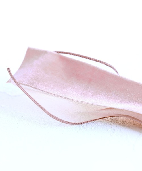 Rora(ローラ)の「グレース リボン ヘアゴム (3colors)(ヘアゴム・キッズ・ピンク/ブラック/アイボリー・FREE)」の20枚目の写真