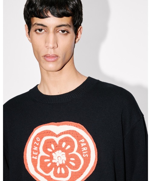 セール】'KENZO Boke Heart' ジャンパー イン コットン ウール（その他