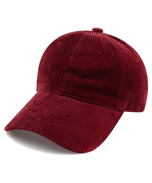 NTMT（エヌティーエムティー）の「シグネチャーコーデュロイボールキャップ-バーガンディ（キャップ）」