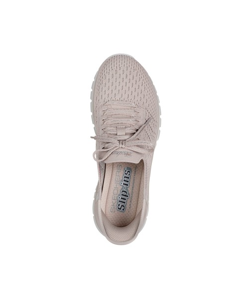 SKECHERS(スケッチャーズ)の「スケッチャーズ スリップインズ グレースフル - ファースト ブラッシュ(スニーカー・レディース・ベージュ/ネイビー/ブラック・23cm/23.5cm/24cm/24.5cm/22.5cm/25cm)」の8枚目の写真