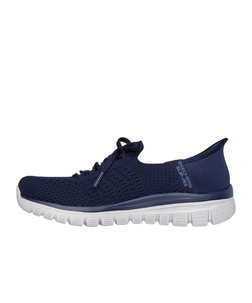 SKECHERS(スケッチャーズ)の「スケッチャーズ スリップインズ グレースフル - ファースト ブラッシュ(スニーカー・レディース・ベージュ/ネイビー/ブラック・23cm/23.5cm/24cm/24.5cm/22.5cm/25cm)」の12枚目の写真