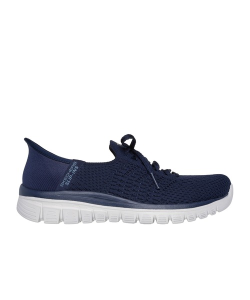 SKECHERS(スケッチャーズ)の「スケッチャーズ スリップインズ グレースフル - ファースト ブラッシュ(スニーカー・レディース・ベージュ/ネイビー/ブラック・23cm/23.5cm/24cm/24.5cm/22.5cm/25cm)」の14枚目の写真