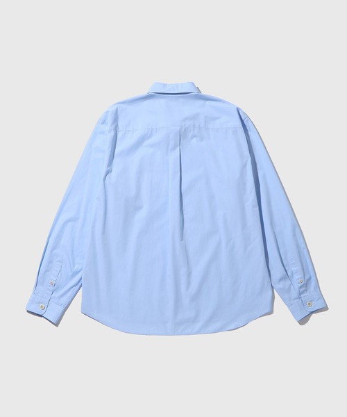 ADAM ET ROPE'（アダムエロペ）の「【SIDGRASS/シドグラス】オーバーサイズ レギュラーカラーシャツ / ロングシーズン着用可能（シャツ/ブラウス・メンズ・サックスブルー/ホワイト系その他4・L/M）」の8枚目の写真