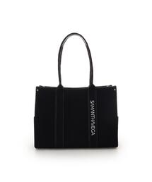 SAMANTHAVEGA | 新色ロゴテープキャンバスA4トートバッグ(トートバッグ)