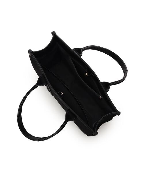 SAMANTHAVEGA(サマンサベガ)の「新色ロゴテープキャンバスA4トートバッグ(トートバッグ・レディース・オフホワイト/ブラック・FREE)」の7枚目の写真