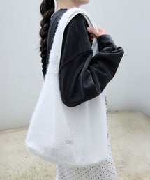 HAIRY BAG WHITE