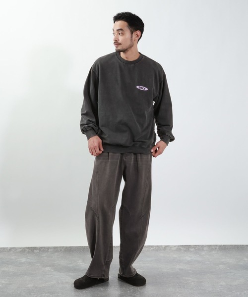 BAYFLOW（ベイフロー）の「SNOWバックプリントTシャツ/ロングスリーブ（Long Sleeve）（Tシャツ/カットソー・メンズ・オフホワイト/チャコール/ネイビー/ラベンダー・MEDIUM/LARGE）」の14枚目の写真